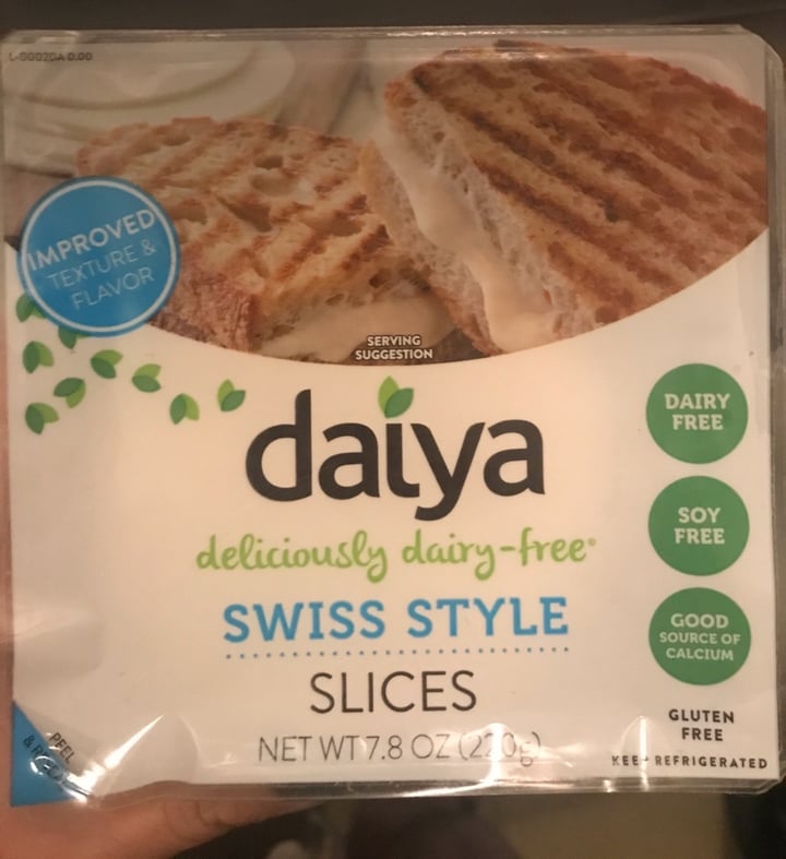 photo of Daiya Swiss Style Slices shared by @marionmedina on  23 Jan 2020 - review