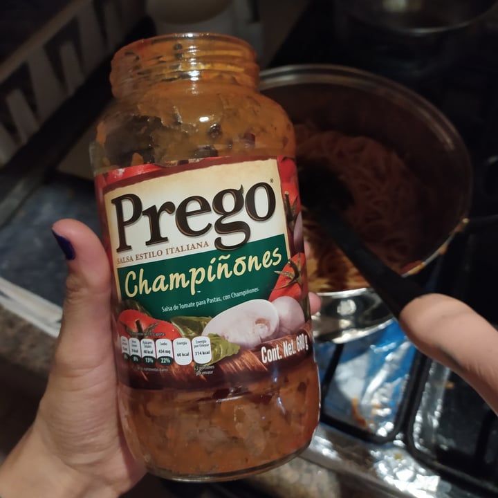 photo of Prego Tomato Pasta Sauce (Mushroom) shared by @olafasolecabra on  11 Jun 2020 - review