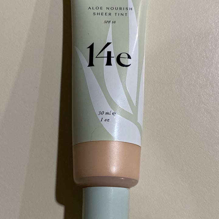 photo of 14e Cosmetics Aloe Nourish Sheer Tint shared by @rondaj19623 on  25 Mar 2022 - review