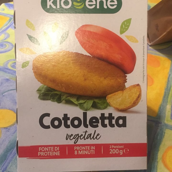 photo of Kioene Cotoletta vegetale shared by @lalla76 on  04 Nov 2021 - review