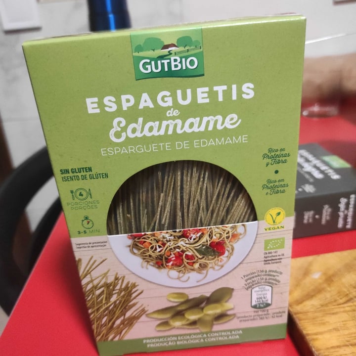 photo of GutBio Espaguetis de Edamame shared by @robertosauvage on  24 Nov 2021 - review
