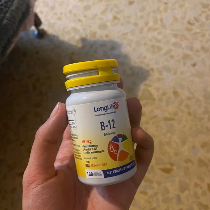 review photo of Longlife B-12 50 mcg shared by @martaverrienti on 15 Jun 2022 - review