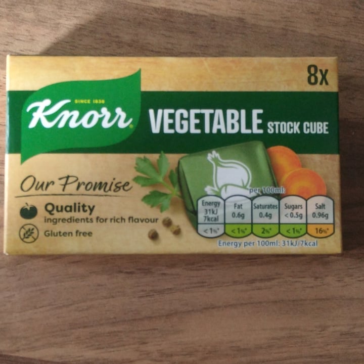 photo of Knorr Vegetable Cube shared by @adona on  10 Feb 2021 - review