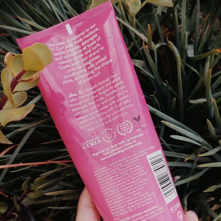 photo of Umberto Giannini Curl Jelly Conditioner shared by @bohemiansky on  12 Mar 2022 - review