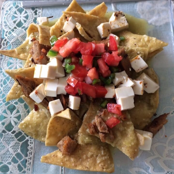 photo of Pimienta Gorda Chilaquiles Con Soya shared by @alinemelanie on  25 Sep 2020 - review