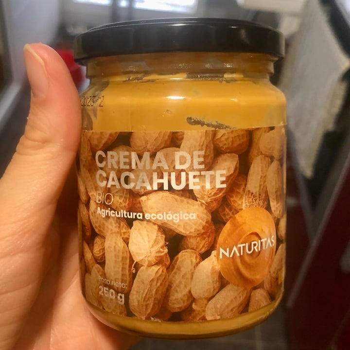 review photo of Naturitas crema de cacahuete shared by @vegannoe on 13 Aug 2022 - review