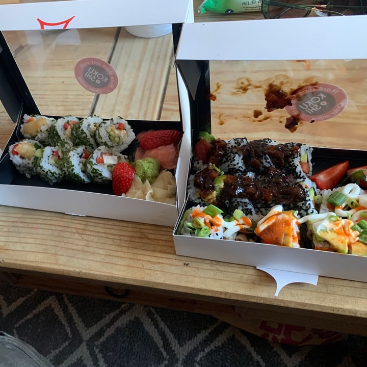 review photo of Koku Shi Vegan California Set shared by @eilidh666 on 01 Jul 2021 - review
