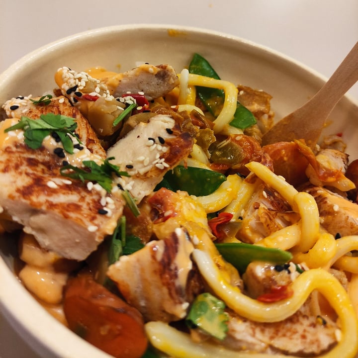 review photo of beets&roots | Frankfurt am Main Sesame Vegan Chicken Noodle Bowl shared by @naomivegan16 on 15 Apr 2022 - review