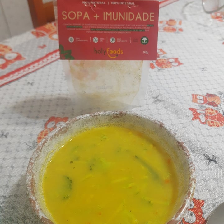 photo of Holy Foods Ltda. Sopa imunidade shared by @fabianerocha on  06 May 2022 - review