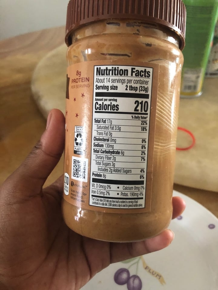 photo of Peter Pan Creamy Peanut Butter  Spread shared by @alyrauff on  17 Apr 2020 - review