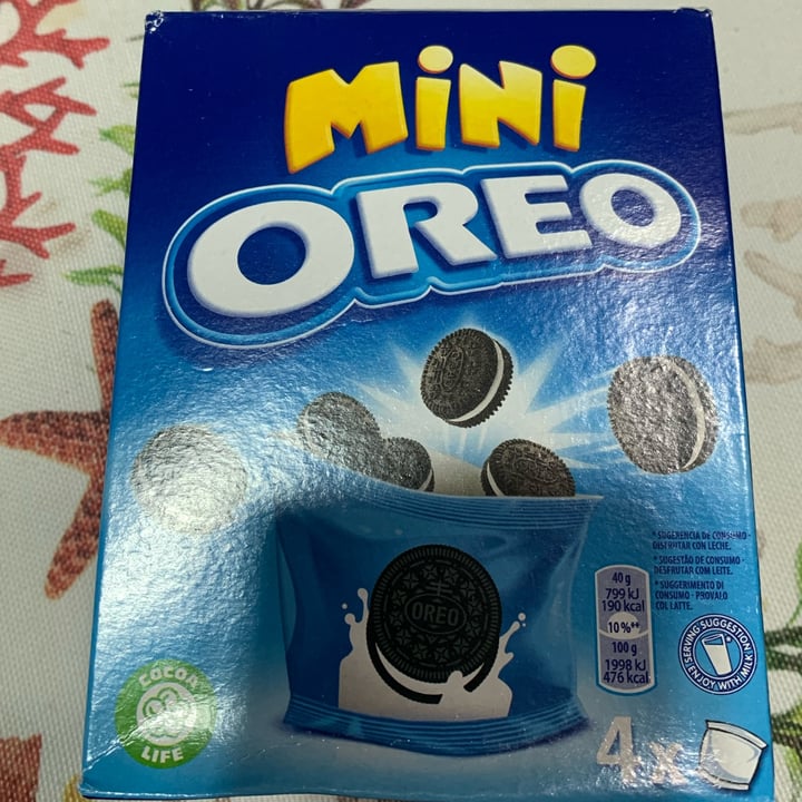 photo of  Mondelēz International Mini Oreo original shared by @chiarafusco on  28 Mar 2022 - review