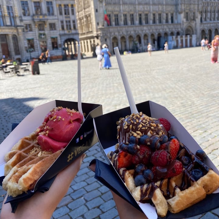 photo of Veganwaf' Vegan Belgian Waffle shared by @eventuelli on  05 Aug 2020 - review
