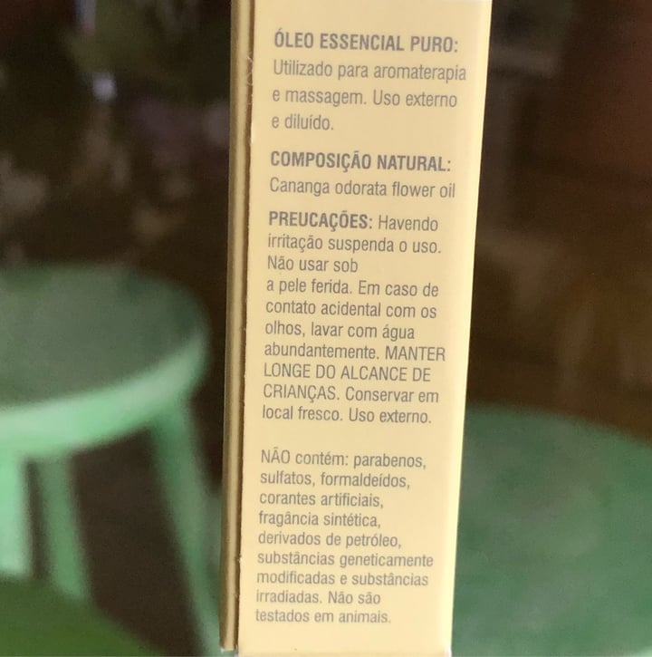 photo of Herbia Óleo essencial puro Ylang Ylang shared by @kellychris on  06 Jun 2022 - review