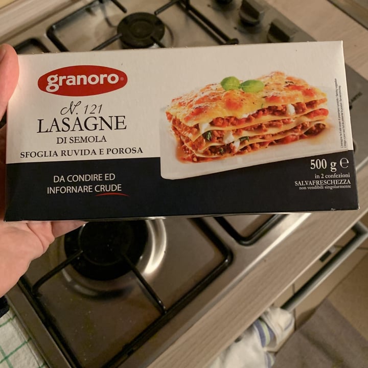 photo of Granoro Lasagne shared by @dmerc on  31 Mar 2022 - review