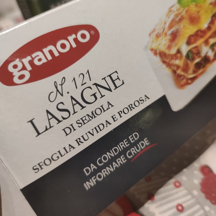 photo of Granoro Lasagna shared by @grembiulina on  12 Mar 2022 - review