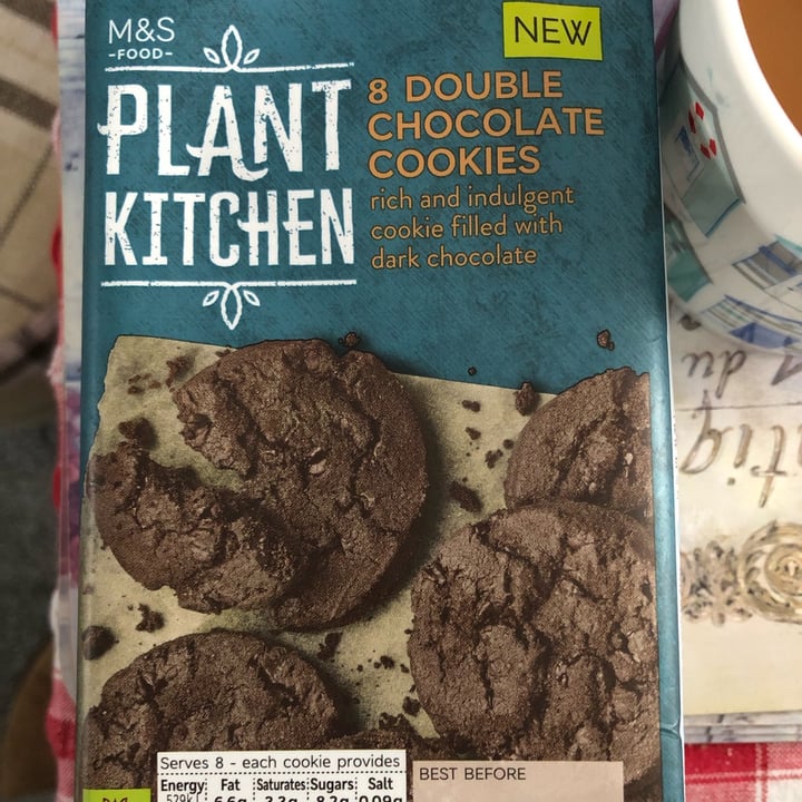 review photo of Plant Kitchen (M&S) 8 Double Chocolate Cookies shared by @jasonb01 on 16 Jan 2022 - review