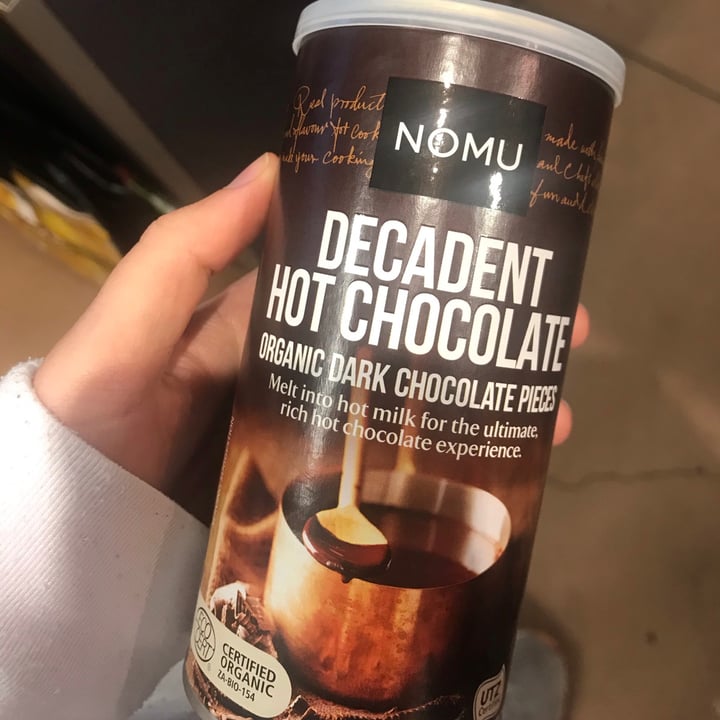 photo of Nomu Decadent Hot Chocolate shared by @amyleigh on  27 Jul 2020 - review