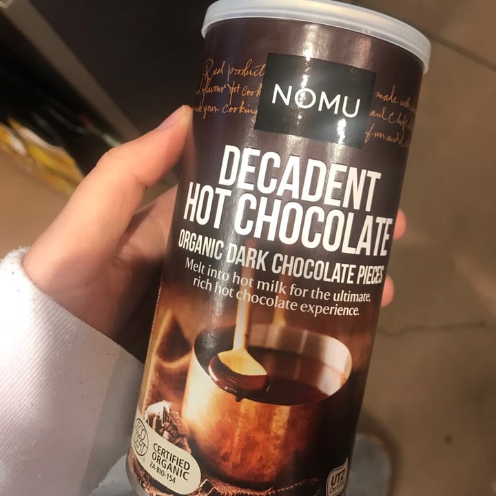 review photo of Nomu Decadent Hot Chocolate shared by @amyleigh on 27 Jul 2020 - review