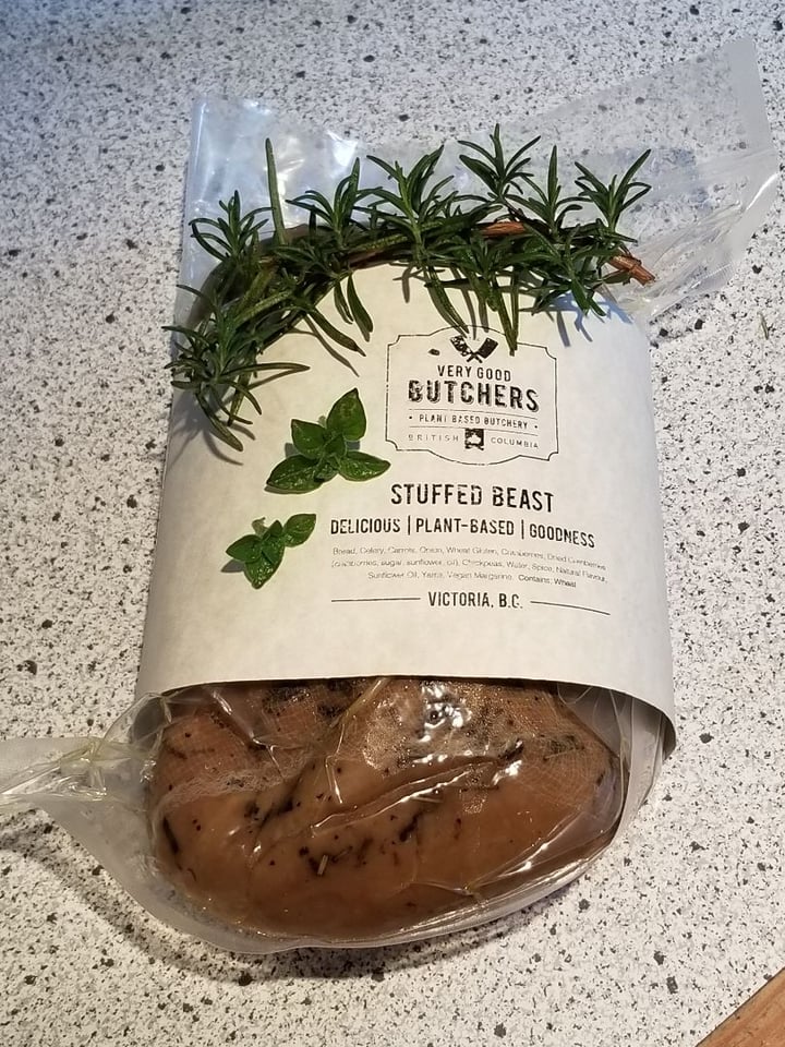 photo of The Very Good Butchers Stuffed Beast shared by @vegandyeries on  27 Dec 2018 - review