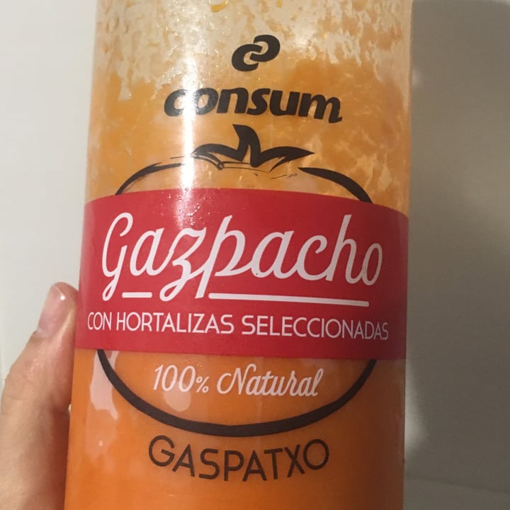 photo of Consum Gazpacho Refrigerado shared by @letisia on  04 Jul 2021 - review
