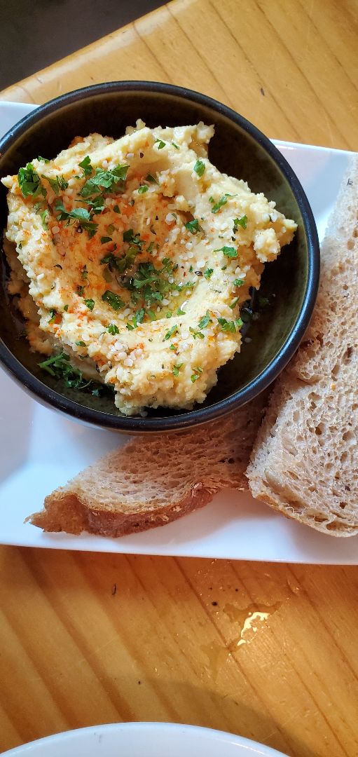 photo of Plant Café & Kitchen Hummus with Toast shared by @pwhippery on  19 Aug 2019 - review