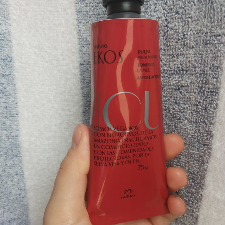review photo of Natura Crema para manos Ekos Ucuuba shared by @easyvgan on 16 Mar 2021 - review