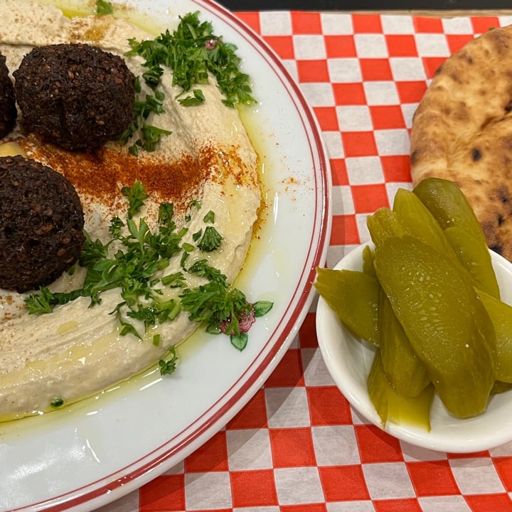 review photo of Cafe Landwer Falafel Hummus shared by @matro on 07 Jan 2023 - review