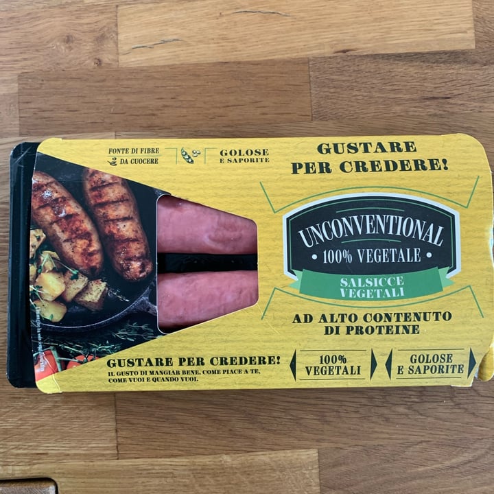 photo of Unconventional Salsicce Vegetali - Sausages shared by @lexthemad on  16 Apr 2022 - review