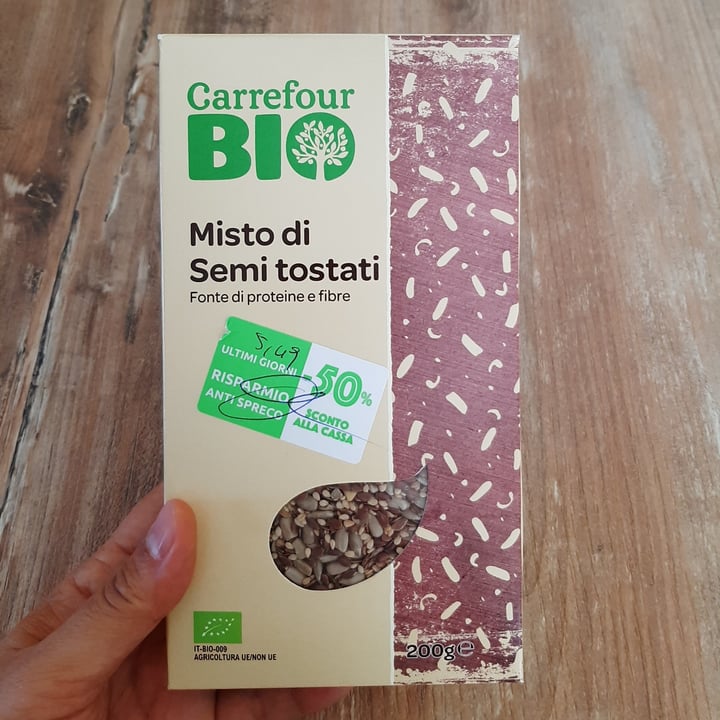 photo of Carrefour Bio Misto di semi tostati shared by @-gaia- on  25 Aug 2022 - review