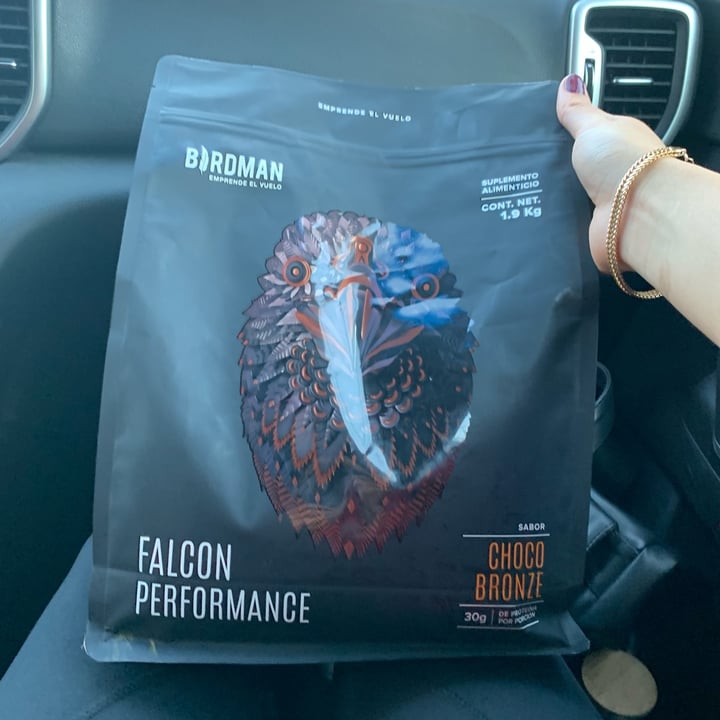 photo of Birdman Falcon performance proteina vegetal con creatina 1.9 kg shared by @crystalfrausto on  05 Feb 2022 - review