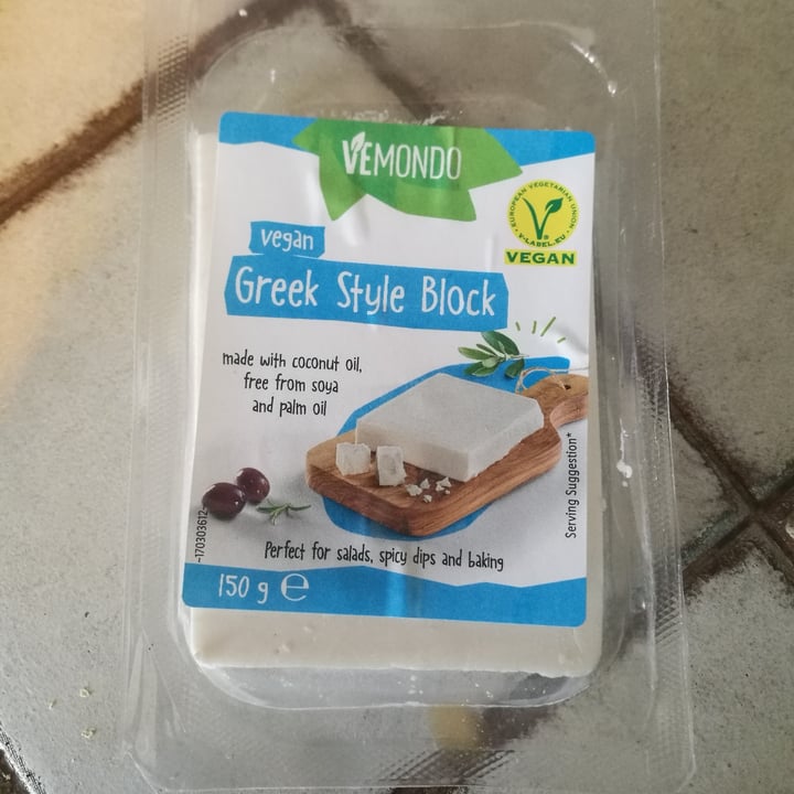 photo of Vemondo Vegan Greek Style Block shared by @breey on  28 Apr 2022 - review