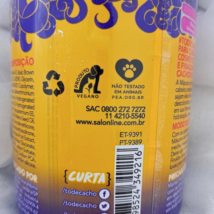 review photo of Salon line Máscara Matizadora shared by @livthalig on 18 Nov 2021 - review