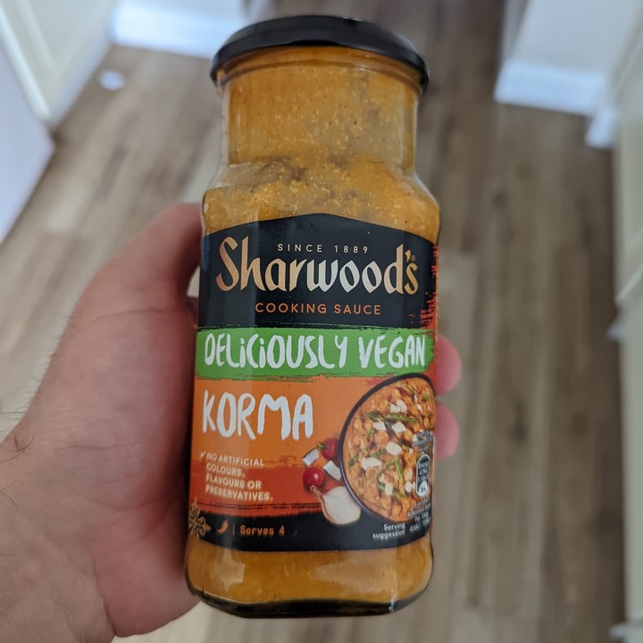 photo of Sharwood's Deliciously vegan Korma shared by @ryster on  01 Oct 2022 - review