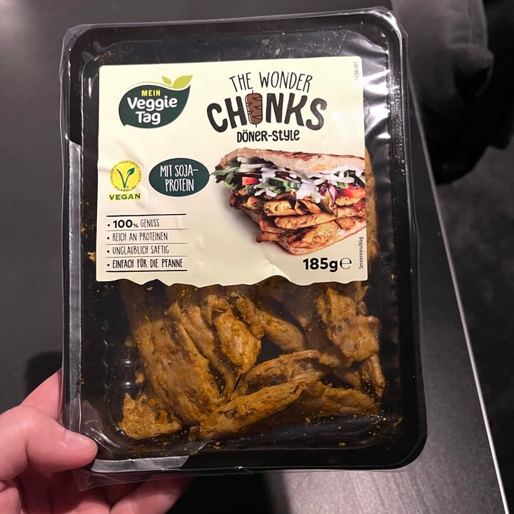 photo of Mein Veggie Tag The Wonder Chunks Döner-Style shared by @anneeinhorn on  19 Jun 2021 - review