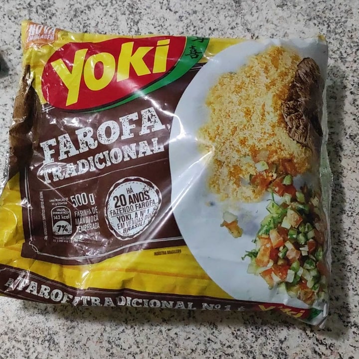 photo of Yoki Farofa Tradicional shared by @dayamar on  19 Jun 2022 - review