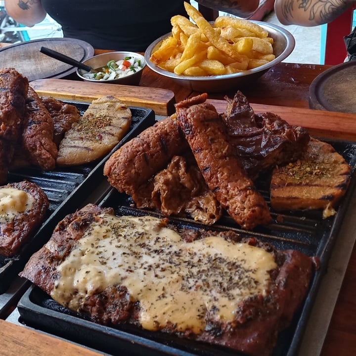 review photo of La Reverde Parrillita Vegana Parrillada vegana completa shared by @dianareed on 31 Dec 2021 - review