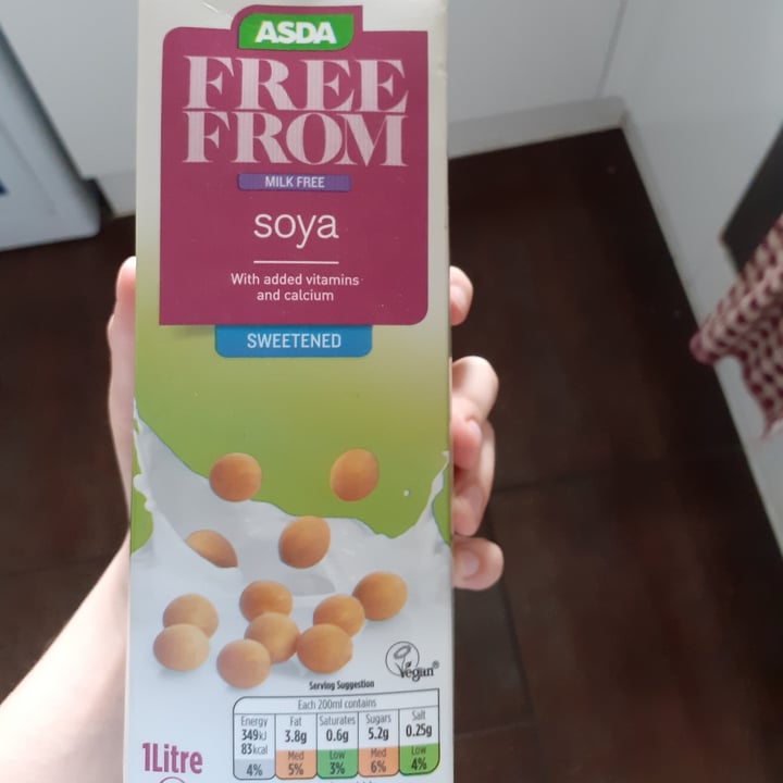 photo of ASDA Asda Soya Milk Sweetened shared by @tillymjo on  08 Jun 2020 - review