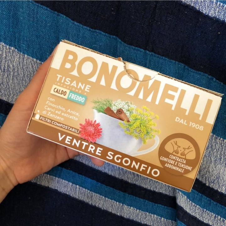 photo of Bonomelli Tisana ventre sgonfio con finocchio, anice, carvi ed estratto di zenzero shared by @frappa on  28 May 2022 - review