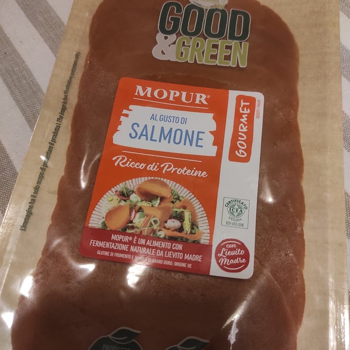 review photo of Good & Green affettato al gusto salmone shared by @gipeppia on 10 Nov 2022 - review