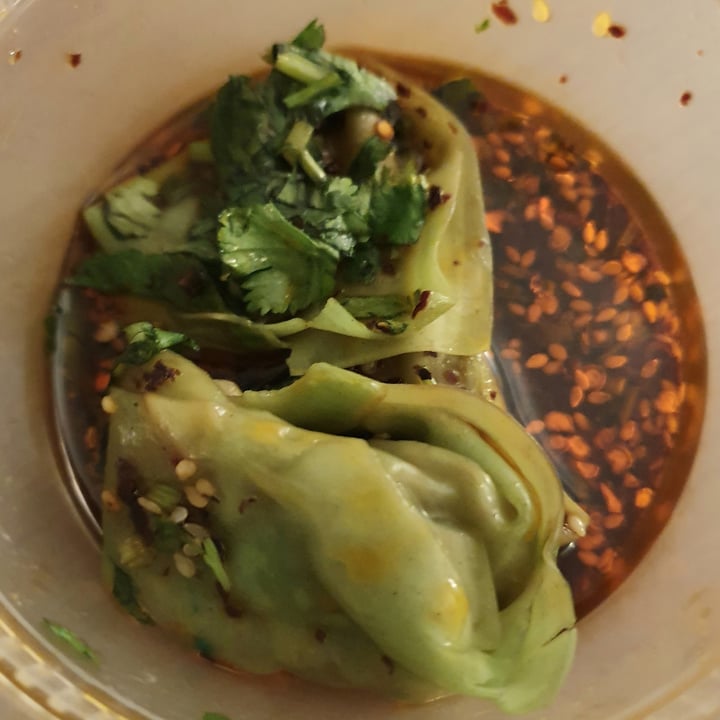 photo of Dumpling The Noodle 獨餃面 Vegan Wonton In Spicy Sauce shared by @anistavrou on  13 Oct 2022 - review