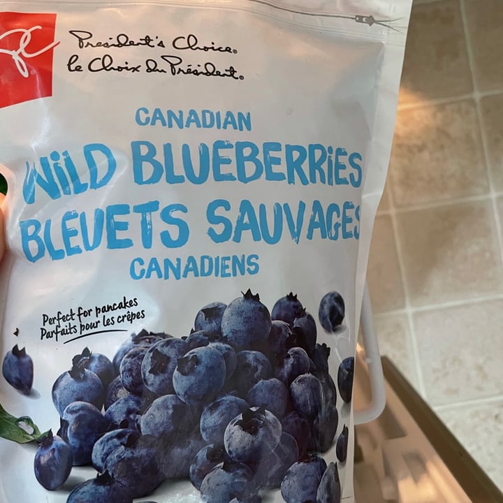photo of President's Choice Wild blueberries shared by @vegangirl4life on  13 Jun 2021 - review