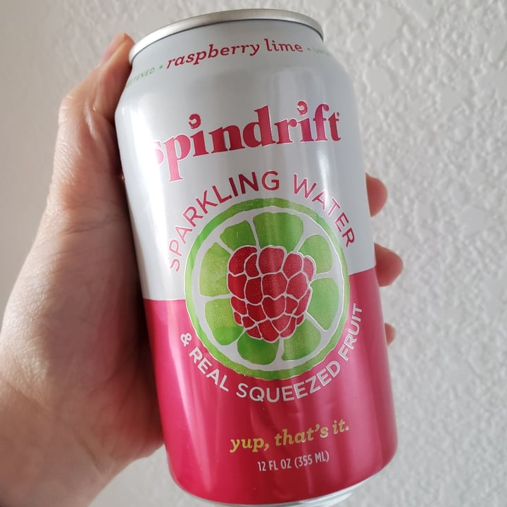 photo of Spindrift Raspberry Lime Seltzer shared by @emilypaulsen on  04 Jan 2021 - review