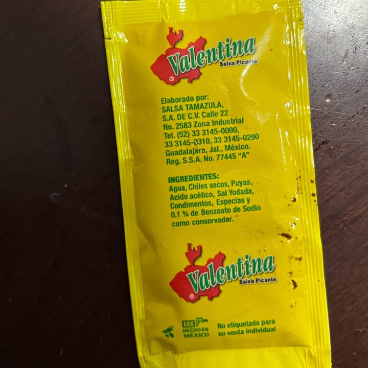 photo of Valentina Salsa Picante Valentina shared by @cosmicfrog on  30 Aug 2022 - review