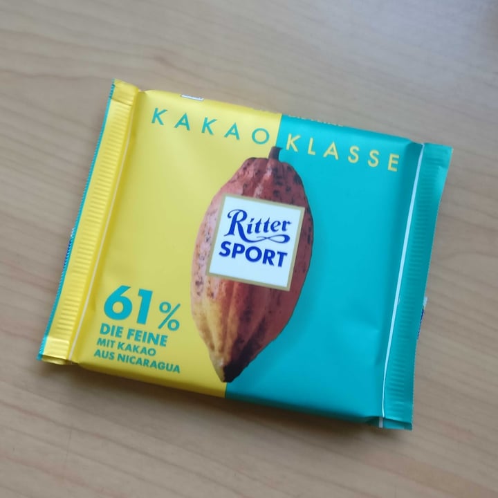 photo of Ritter Sport Dark Chocolate 61% Cacao Fine shared by @jacobyy on  11 Nov 2020 - review
