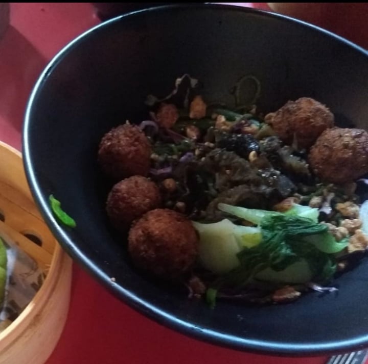 photo of KOI Beer & Dumplings Ramen salad shared by @camiszesko on  10 Mar 2020 - review