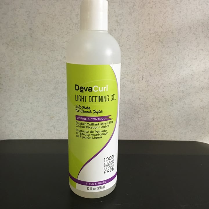 photo of DevaCurl Light defining gel shared by @new-york-vegan on  30 May 2022 - review
