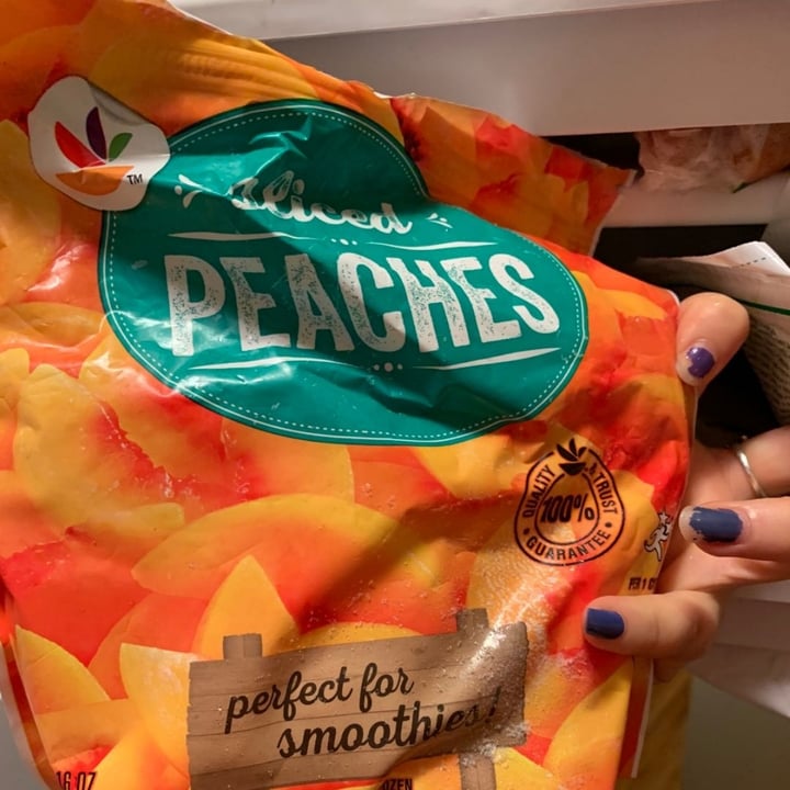 review photo of Stop and shop Sliced Peach shared by @aujapjai on 26 Jun 2020 - review