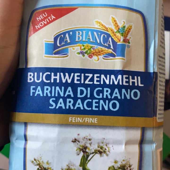 photo of Ca’ Bianca Buchweizenmehl Farina Grano Saraceno shared by @cricocomera on  10 Dec 2021 - review