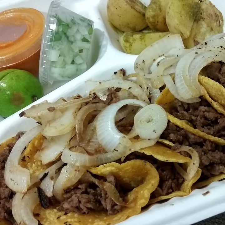 photo of Hijos del Sol (Delivery y Pick-up) Tacos De Asada De Soya shared by @vicmartinezs on  27 Sep 2021 - review