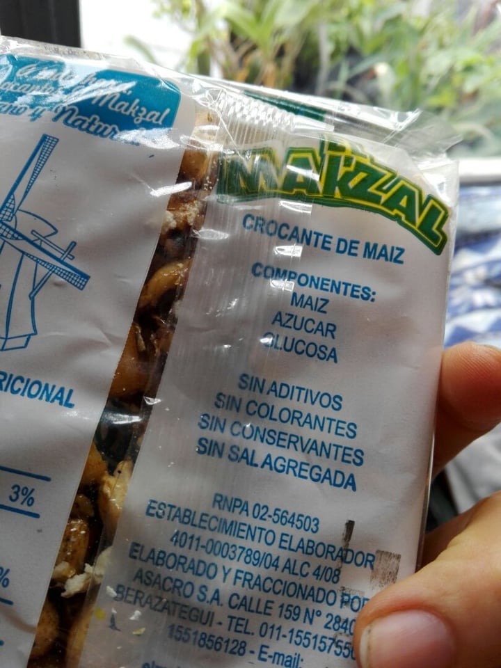 photo of El Makzal Crocante De Cereal shared by @ponyloca on  31 Dec 2019 - review